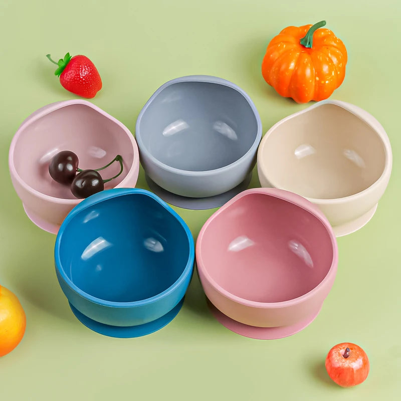 Grip™ Silicone Suction Baby Bowl Set
