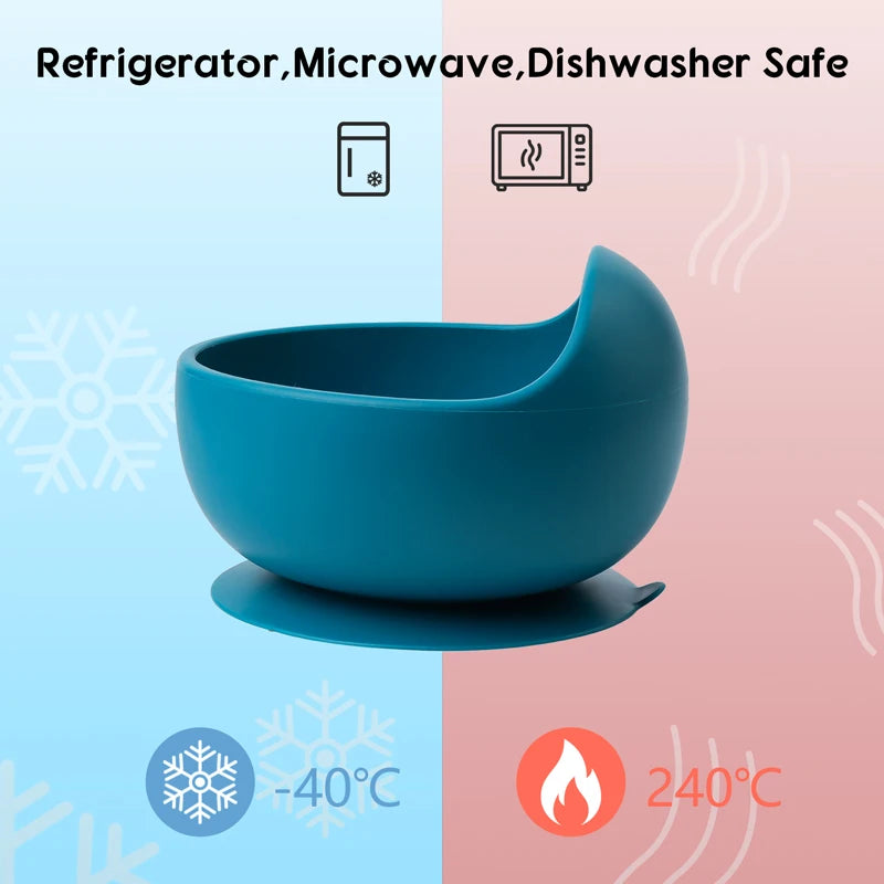 Grip™ Silicone Suction Baby Bowl Set