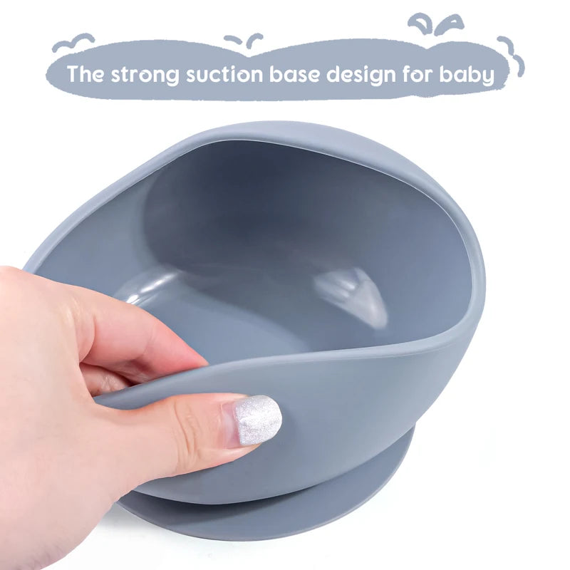 Grip™ Silicone Suction Baby Bowl Set