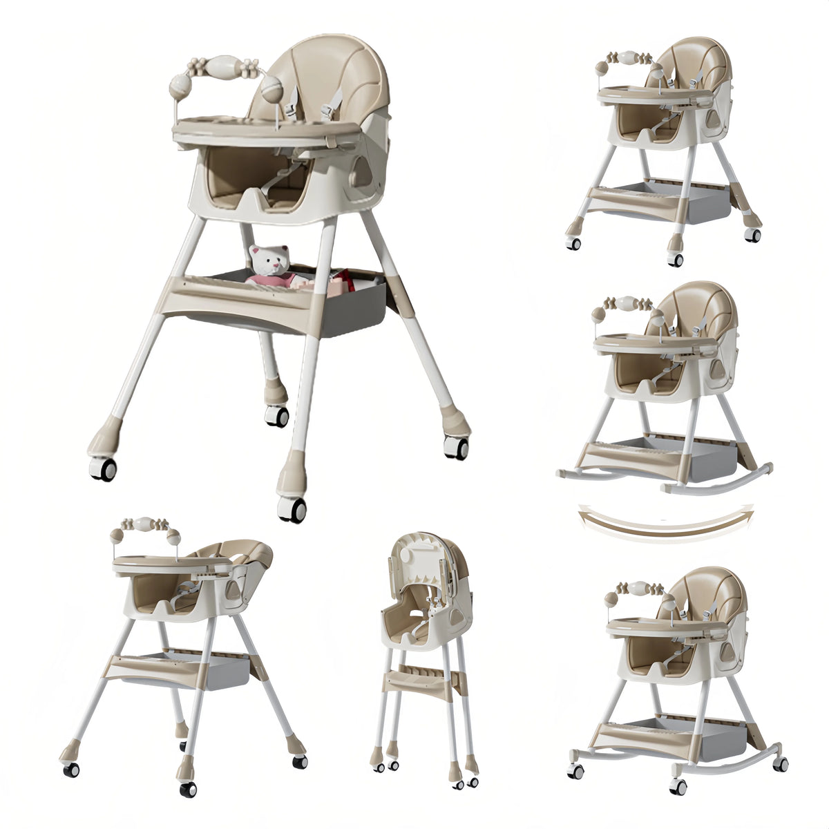 Velluris ZeroMess™ High Chair