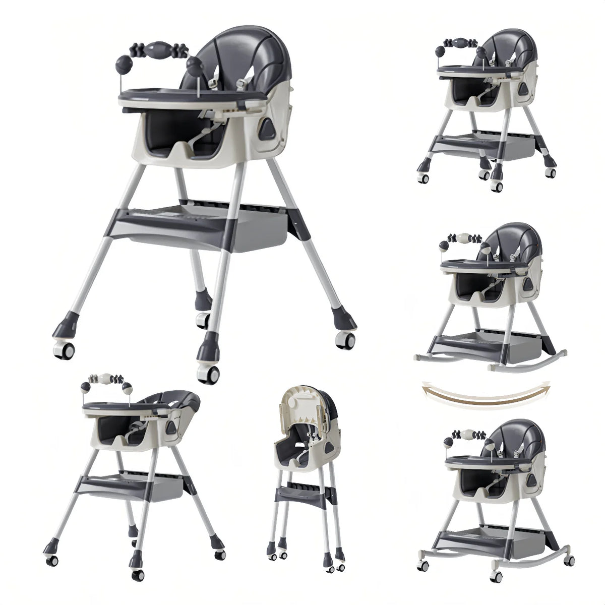 Velluris ZeroMess™ High Chair