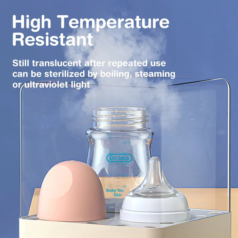 Anti-Colic Glass Baby Bottle