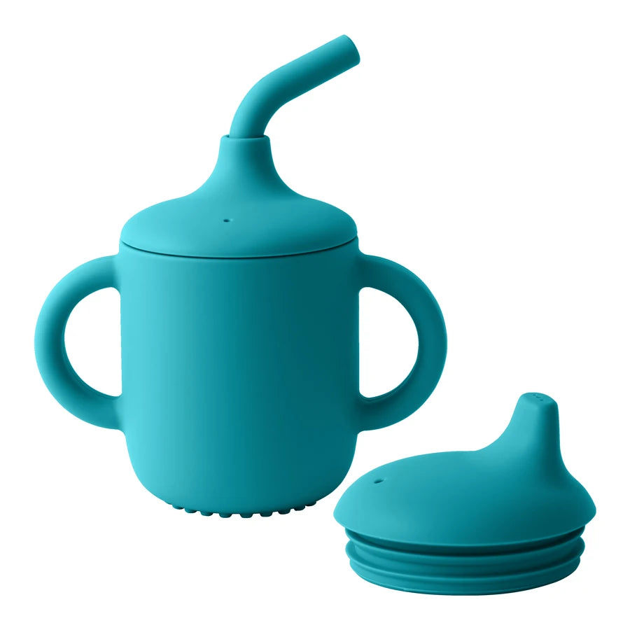 TipN'Sip™ Silicone Sippy Cup with Straw