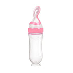 NomNom™ Silicone Baby Feeding Bottle with Spoon