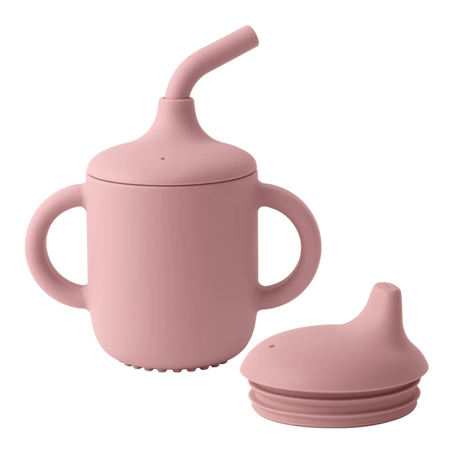 TipN'Sip™ Silicone Sippy Cup with Straw