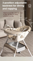 Velluris ZeroMess™ High Chair