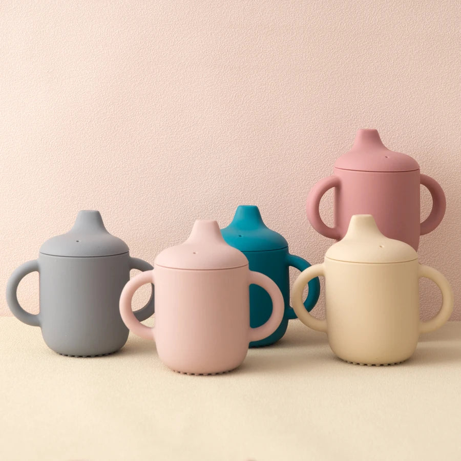 TipN'Sip™ Silicone Sippy Cup with Straw
