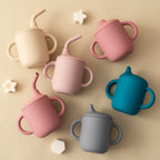 TipN'Sip™ Silicone Sippy Cup with Straw