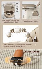 Velluris ZeroMess™ High Chair
