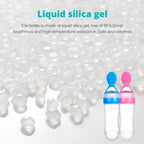 NomNom™ Silicone Baby Feeding Bottle with Spoon