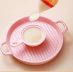 NomNom™ Silicone Baby Feeding Bottle with Spoon