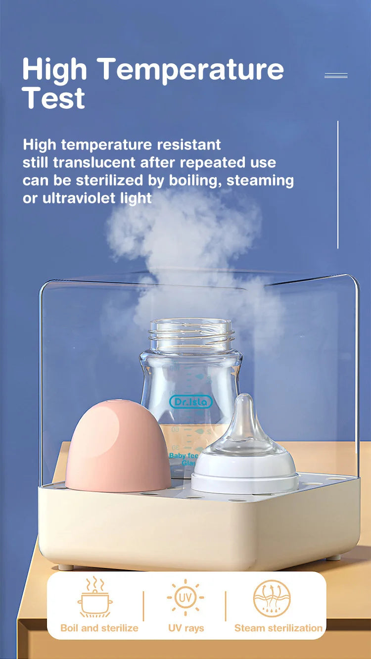 Anti-Colic Glass Baby Bottle