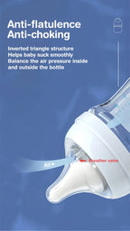 Anti-Colic Glass Baby Bottle