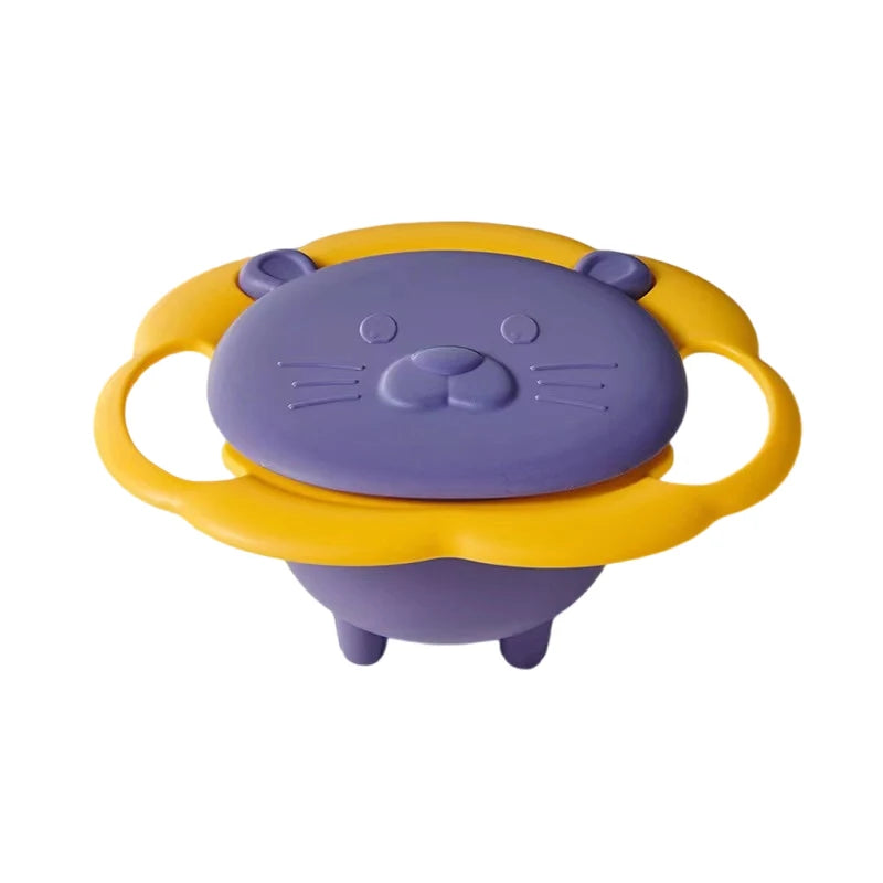 360° Rotating Gyro Bowl Spill Proof