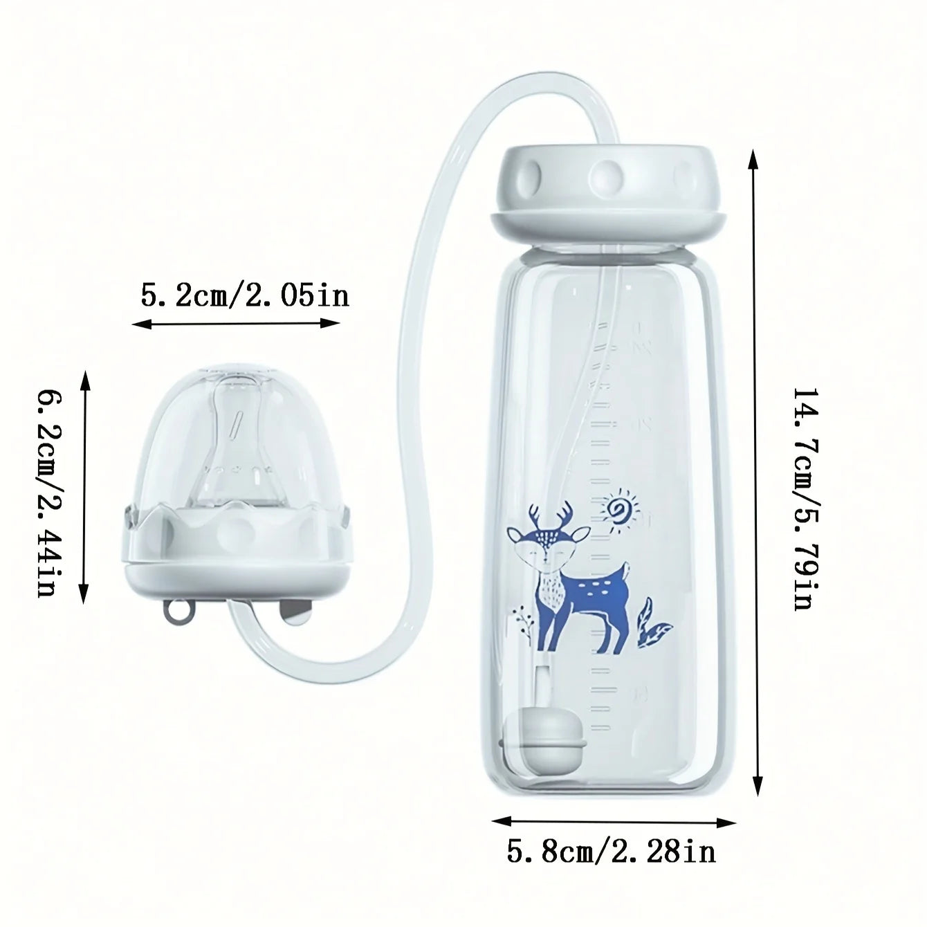 FeedNest™ Hands-Free Baby Bottle