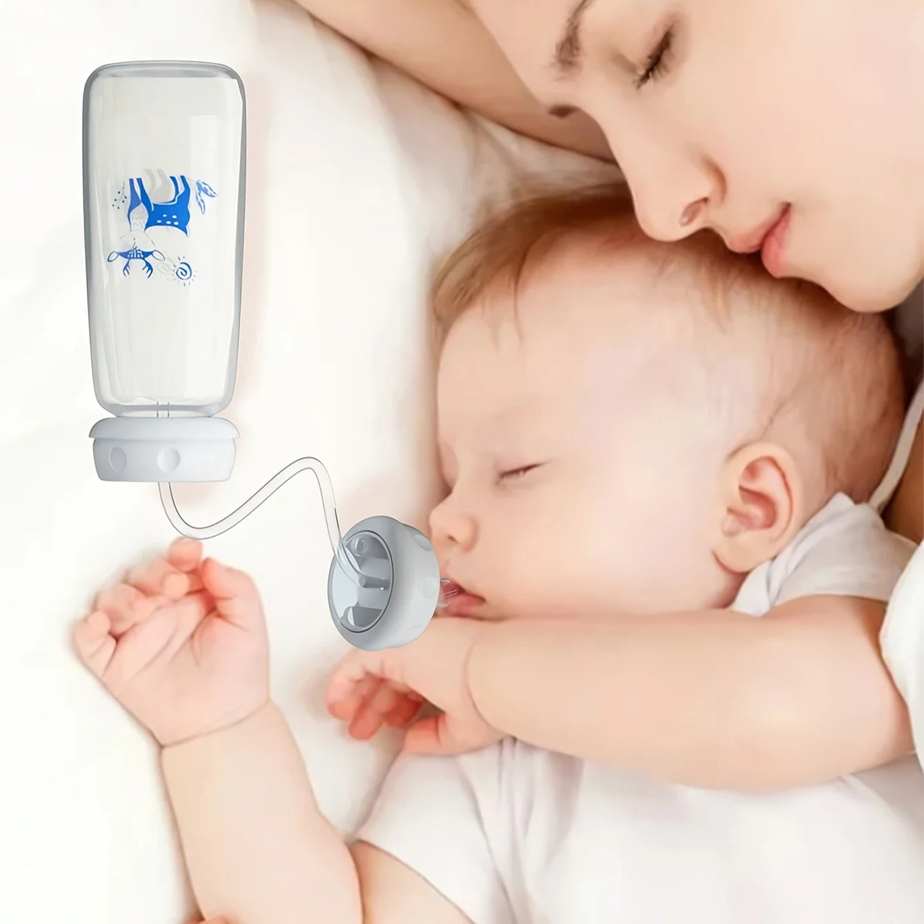 FeedNest™ Hands-Free Baby Bottle