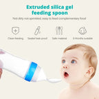 NomNom™ Silicone Baby Feeding Bottle with Spoon
