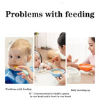 NomNom™ Silicone Baby Feeding Bottle with Spoon
