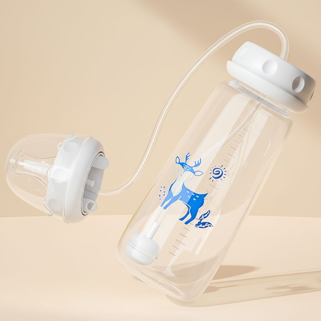 FeedNest™ Hands-Free Baby Bottle