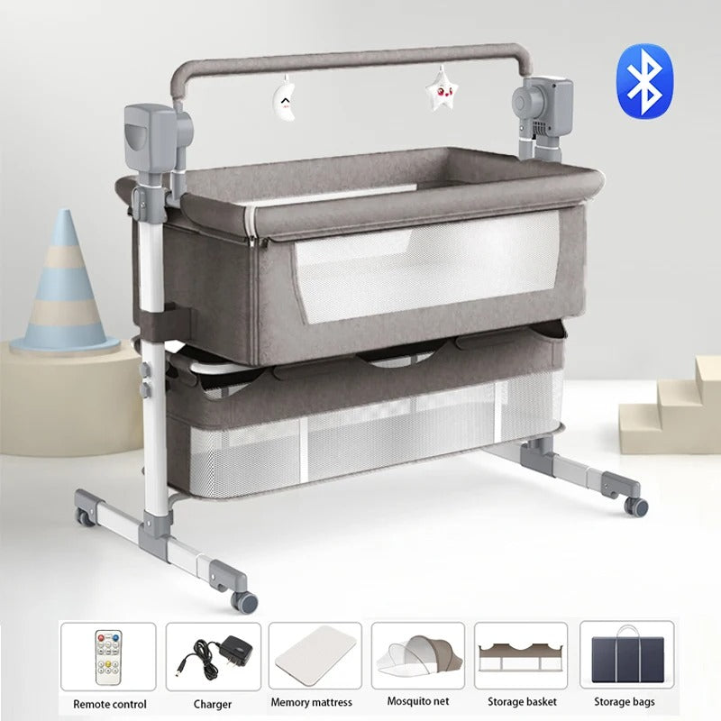 Velluris CleanSway Bundle: Stroller, High Chair & Bassinet
