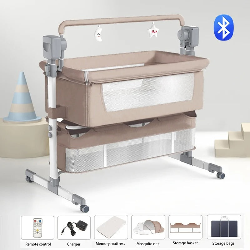 Velluris CleanSway Bundle: Stroller, High Chair & Bassinet