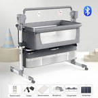 Velluris CleanSway Bundle: Stroller, High Chair & Bassinet