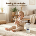 FeedNest™ Hands-Free Baby Bottle